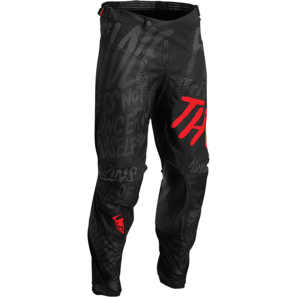 Black/Red MX Offroad Pants G5650