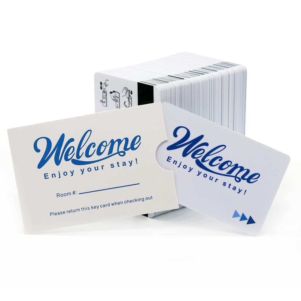250 Pack Magnetic Strip Door Cards O72154
