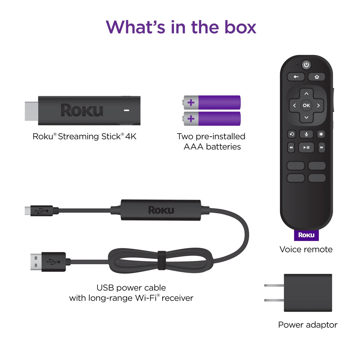 4K HDR Streaming Device with Voice Remote P622191
