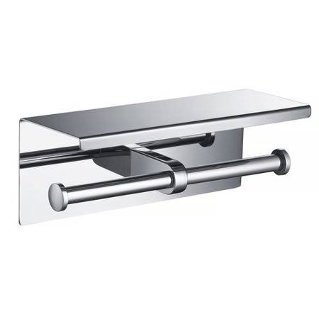 Chrome Wall Mount Toilet Paper Holder E383787