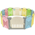 Foldable Baby Playpen 14 Panel Play Yard M8100