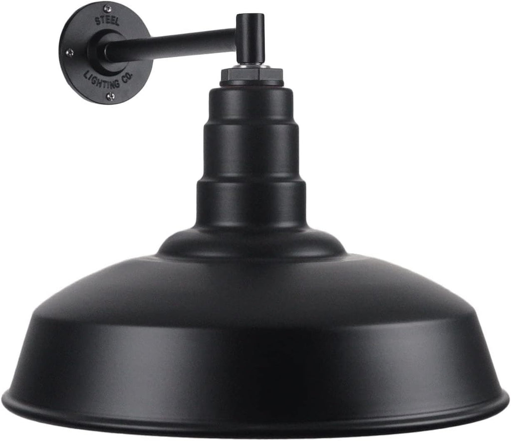 16 Dome 23 Gooseneck Galvanized Outdoor Wall Mounted Barn Light D887376