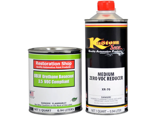 Premium Quart Kit Low VOC Urethane Basecoat Car Auto Body Paint Kit D8124