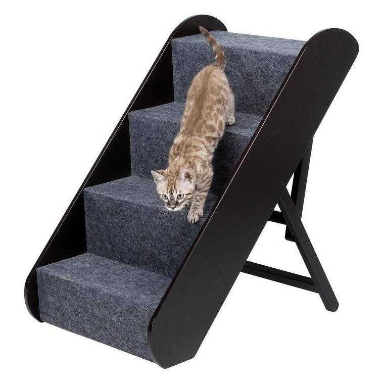 Adjustable 4-Step Pet Stairs E285044