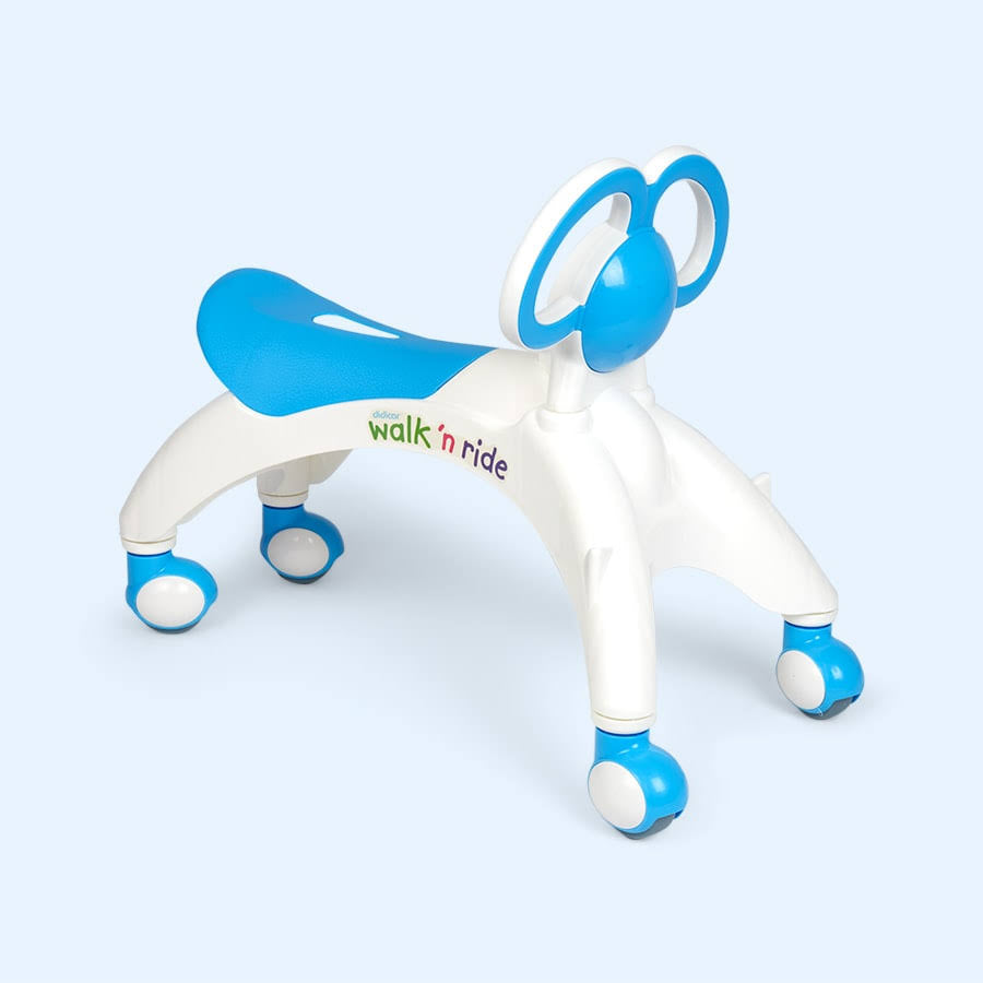 Blue Baby Walker and Ride on Toy A30021