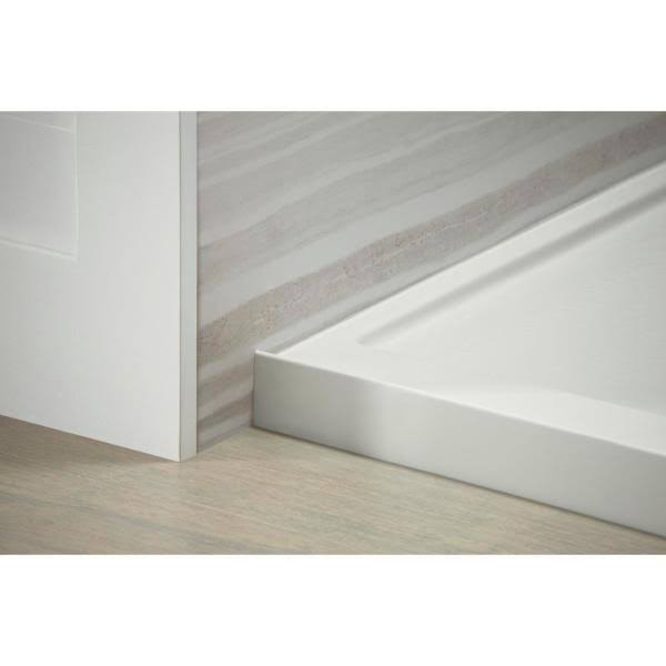 Single-Threshold Shower Base in White Z41776