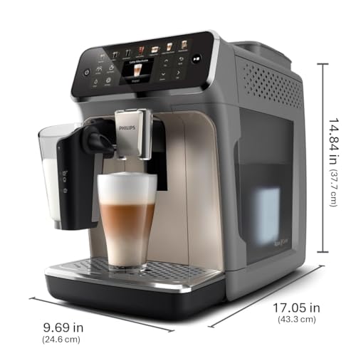 Fully Automatic Espresso Machine, Black Chrome F747