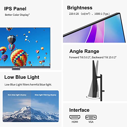 24 Inch Full HD 1080p VA Display 75Hz Monitor Y71239