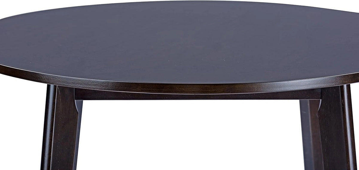 Round Dining Table Dark Brown C7185