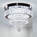 11.8" Crystal Flush Mount Ceiling Light T246