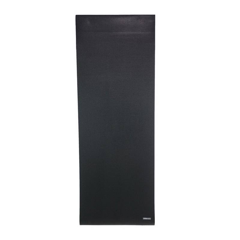 Black Yoga Sticky Mat 68 in. L x 24 in. W x 1/4 in. Thick K581