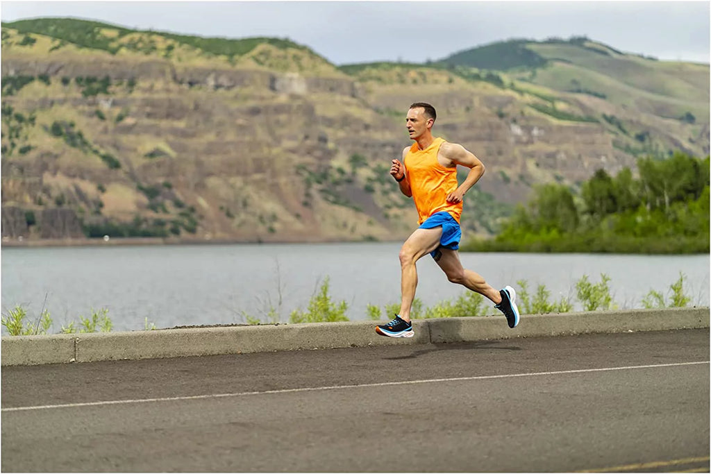 Black Blue Road Running Shoes H9915