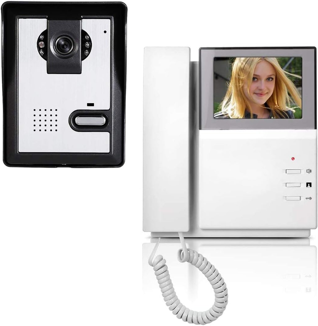 4.3 Inches Wired Video Door Phone System with LCD Monitor and IR Night Vision Camera S437635