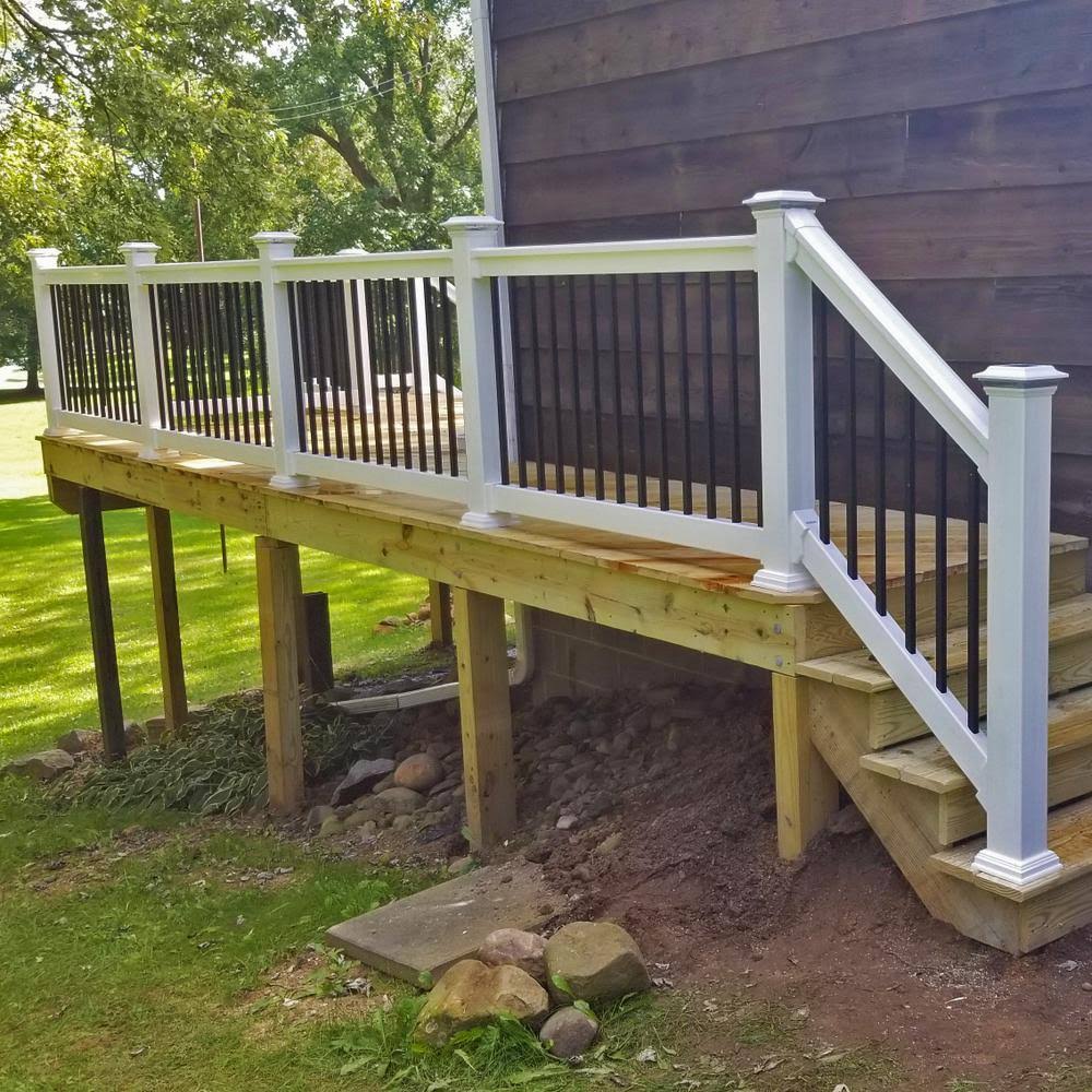 Vinyl White Railing Kit A643