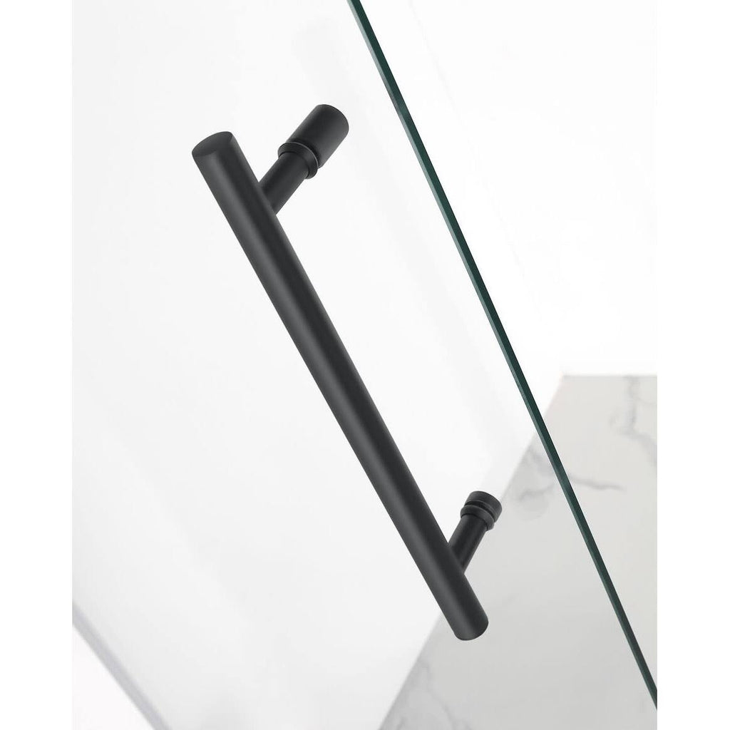 Chrome Frameless Hinged Shower Door L347