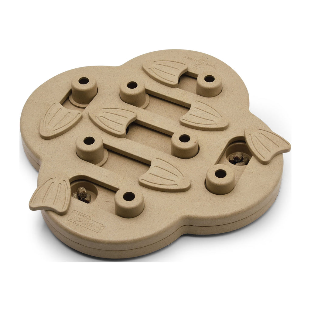 Tan Interactive Treat Puzzle Dog Toy H9535