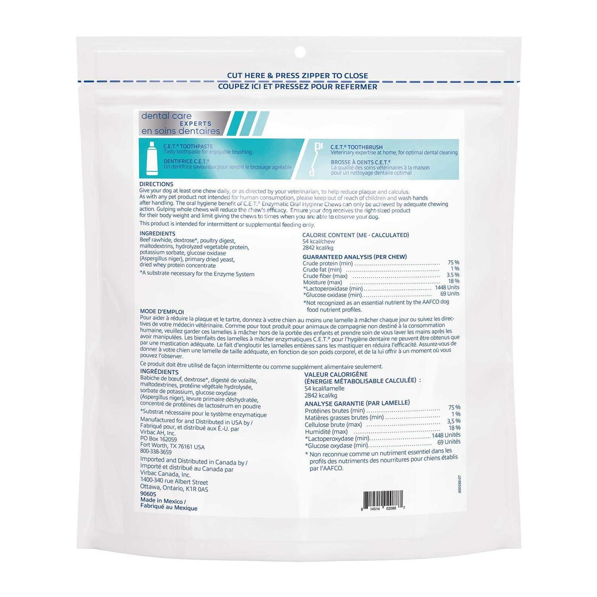 Enzymatic Oral Hygiene Chews for Dogs I5979