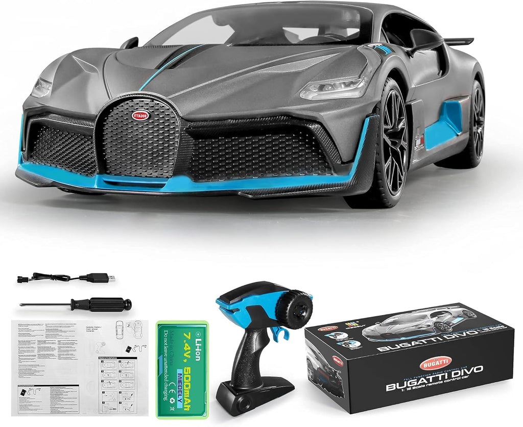 1/16 Scale Remote Control Car with Lights L596