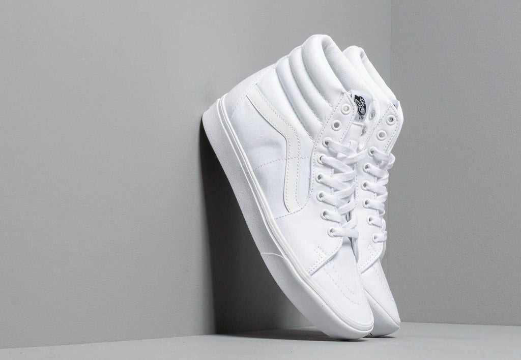 True White Sk8-Hi Shoes O5433