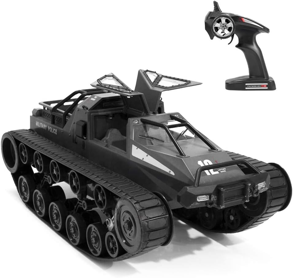 1/12 Scale 2.4GHz Remote Control Rechargeable Tank (Black) W47228
