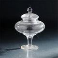 9.5 x 8 in. Clear Apothecary Glass Jar with Lid V1379