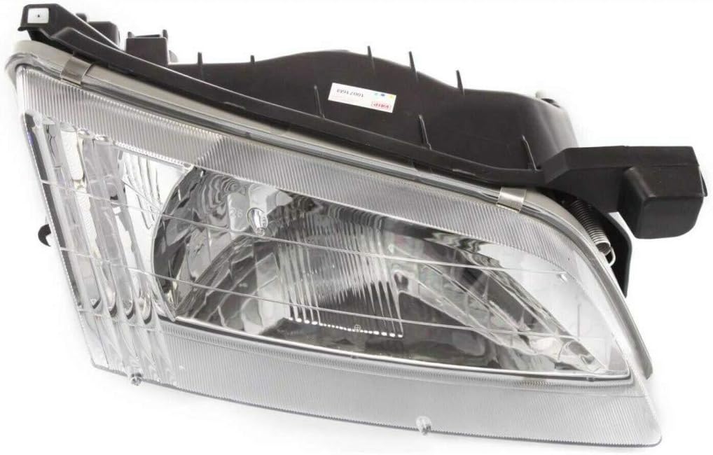 Headlight Assembly for Nissan Altima 1998 1999 Passenger Side Halogen Pack of 2 B37086