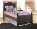 Twin Poster Rails Black O2051