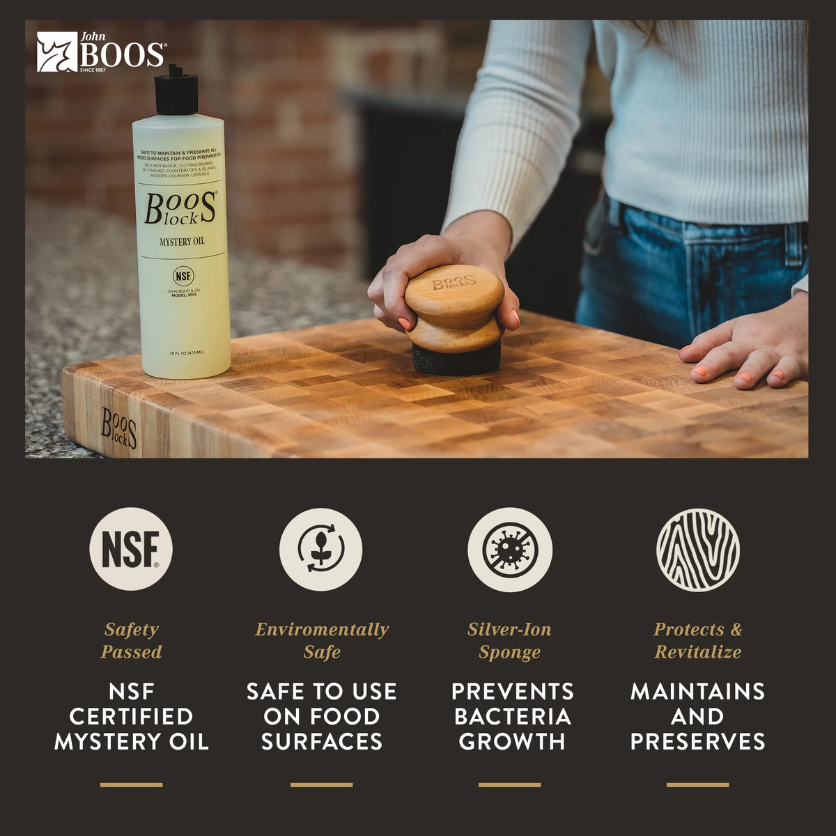 32 fl oz Cutting Board Care Set H952