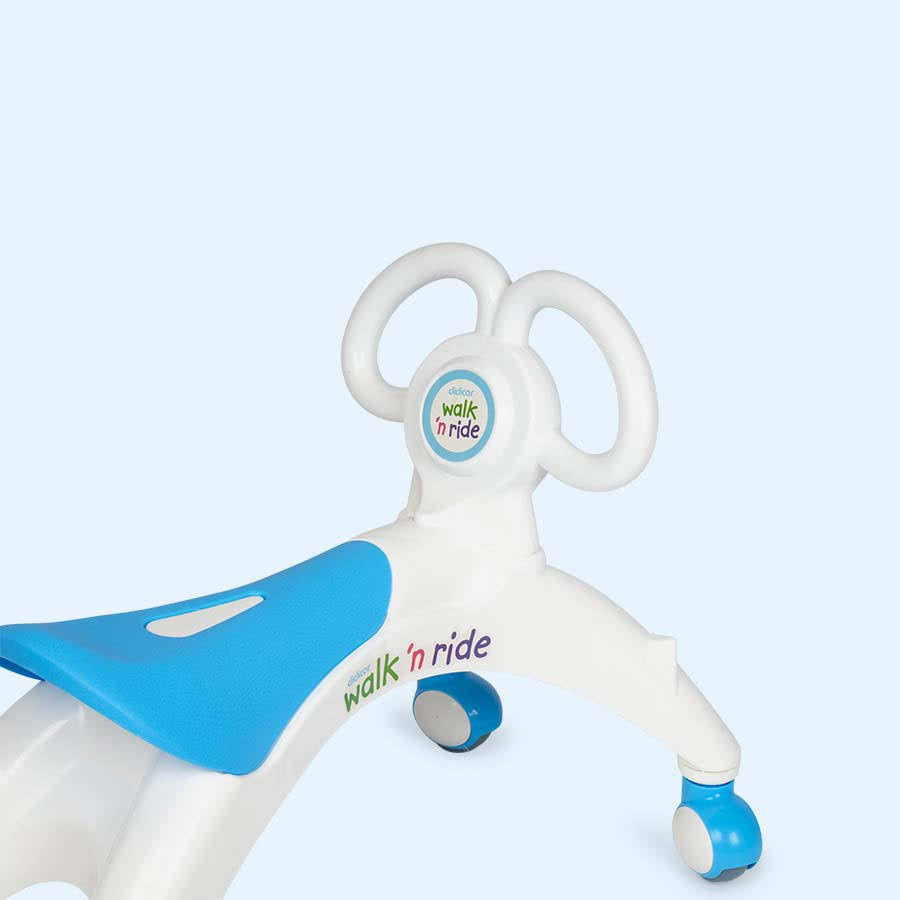 Blue Baby Walker and Ride on Toy A30021