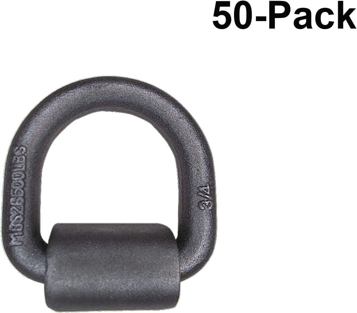 10-Pack Forged Steel Weld-On D Rings M437359