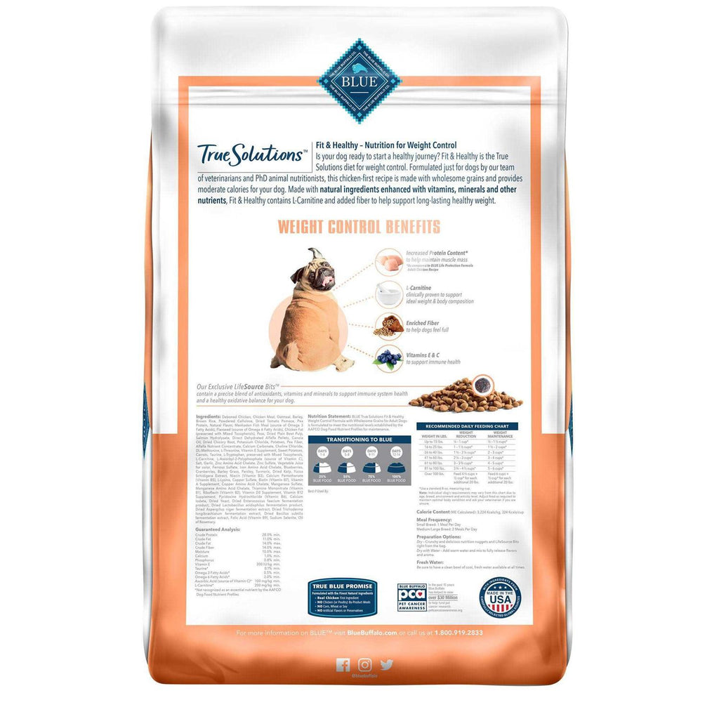 Healthy Weight Control Chicken Adult Dry Dog Food Z690669