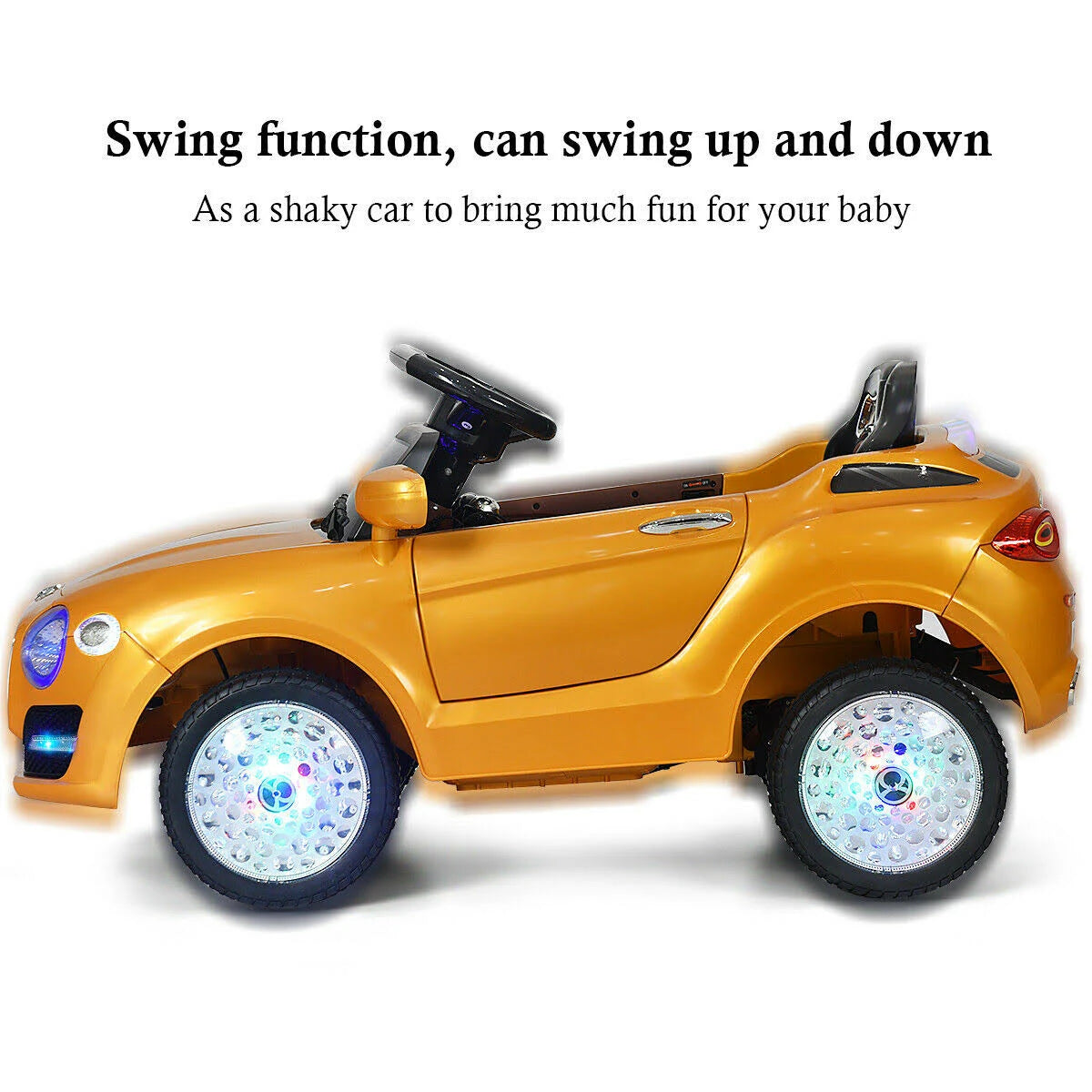 Golden Kids Ride on Car with Remote Control W47124