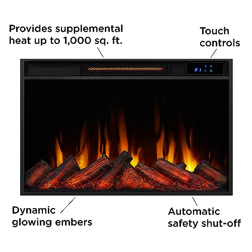 48" Slim Indoor Electric Fireplace with Mantel Y78540
