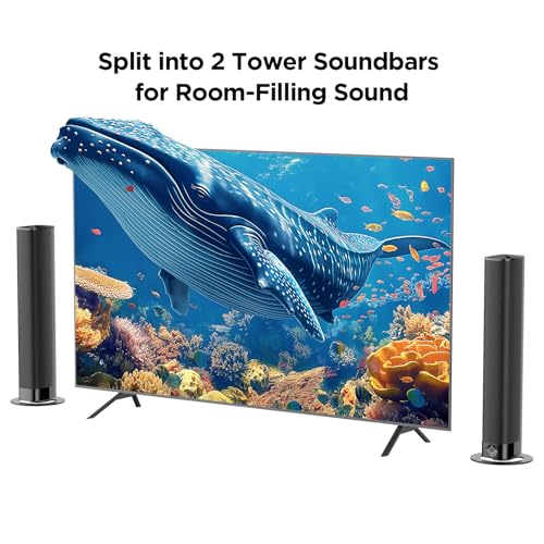 Detachable Soundbar with Bluetooth ARC Opt AUX L456016