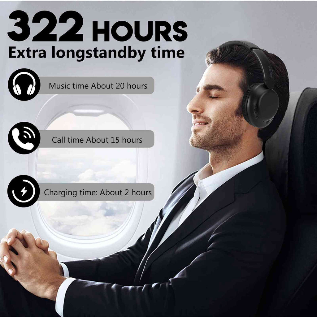Wireless Bluetooth Over The Ear Headphones with Mic C2935