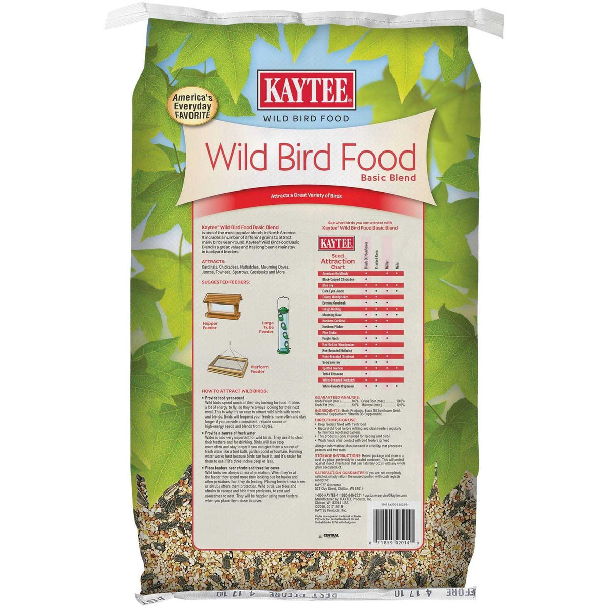 Kaytee Basic Blend Wild Bird Food T399