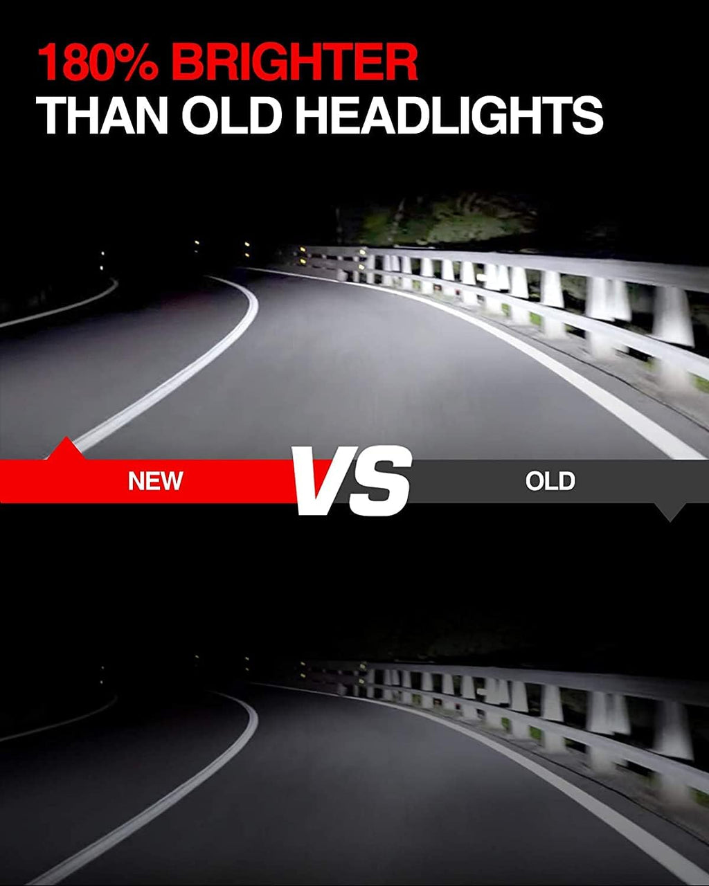 Headlight Assemblies with Amber Reflector Clear Lens I702