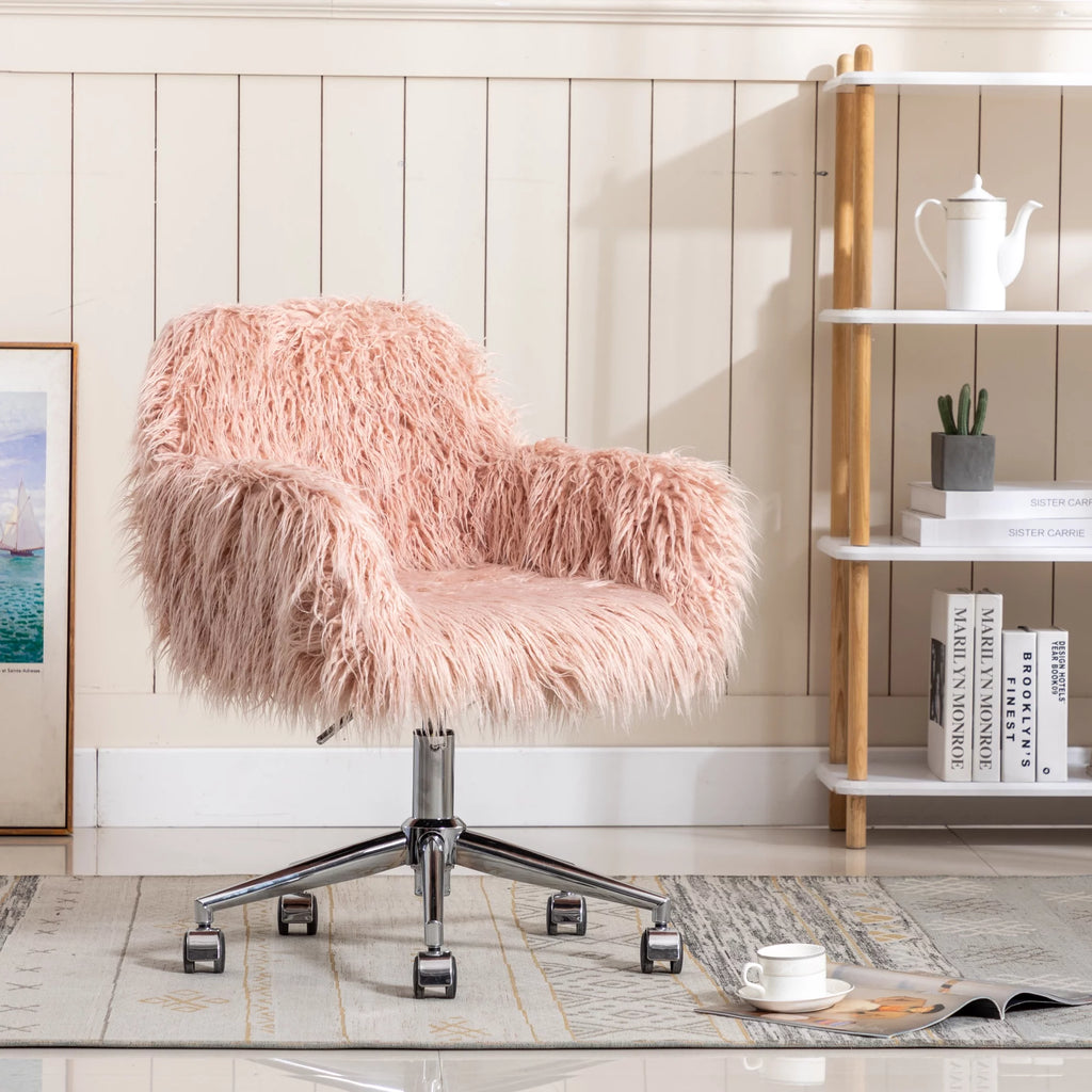 Faux Fur Home Office Chair S635