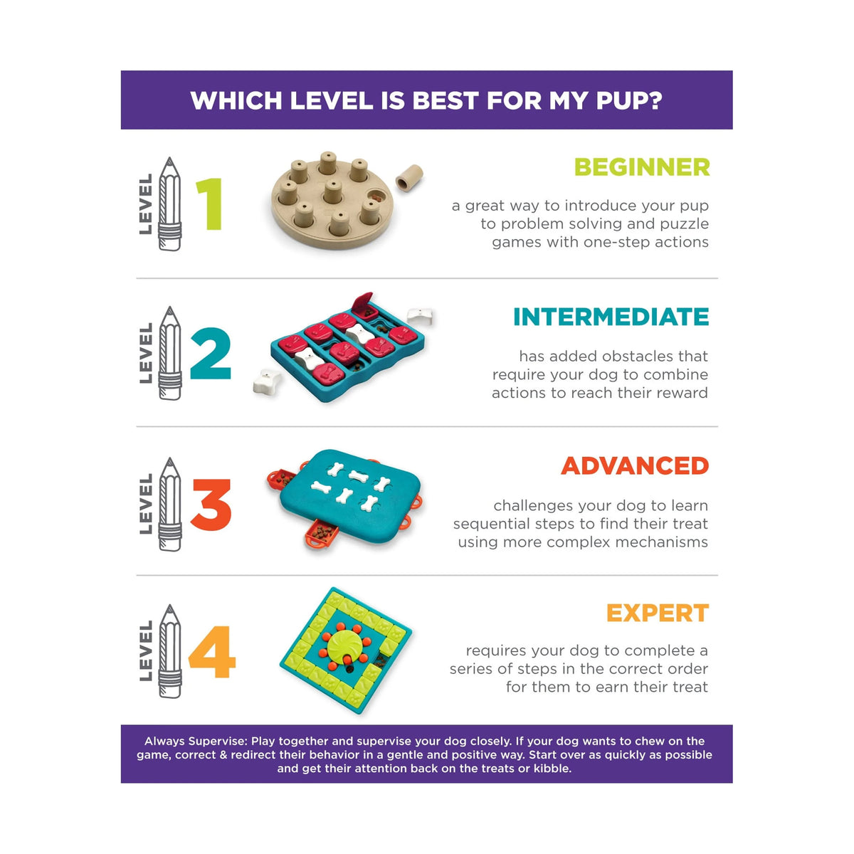 Tan Interactive Treat Puzzle Dog Toy H9535