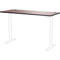 Cherry Laminate Height-Adjustable Table Z778990