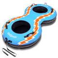 Retro 2 Person Snow Tube with Canvas Cover E743