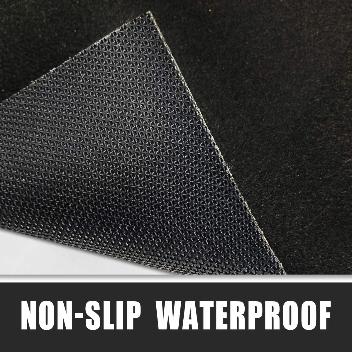 Absorbent Oil Mat Garage Floor Mat, Reusable, Washable, 7.4 ft x 20 ft L519078