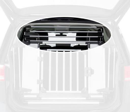Top Grille for Universal Rear Car Grille Silver/Black 3 kg M425