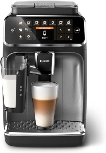 Fully Automatic Espresso Machine, Black Chrome F747