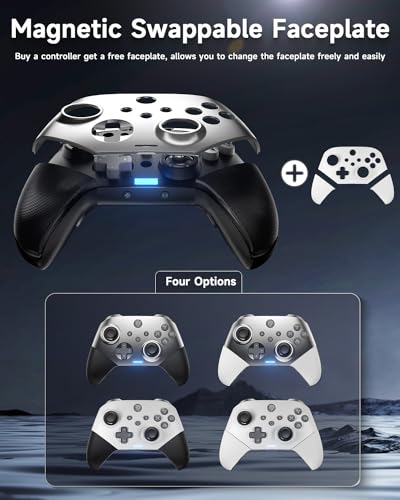 Wireless Bluetooth Controller with Swappable Faceplate W3873