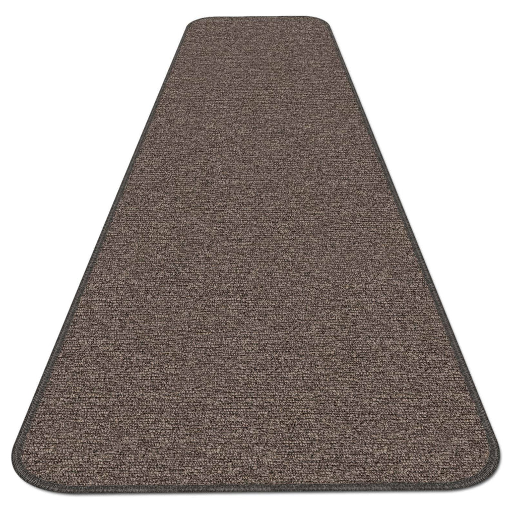12 ft. x 48 in. Pebble Gray Skid-Resistant Carpet Runner H51412