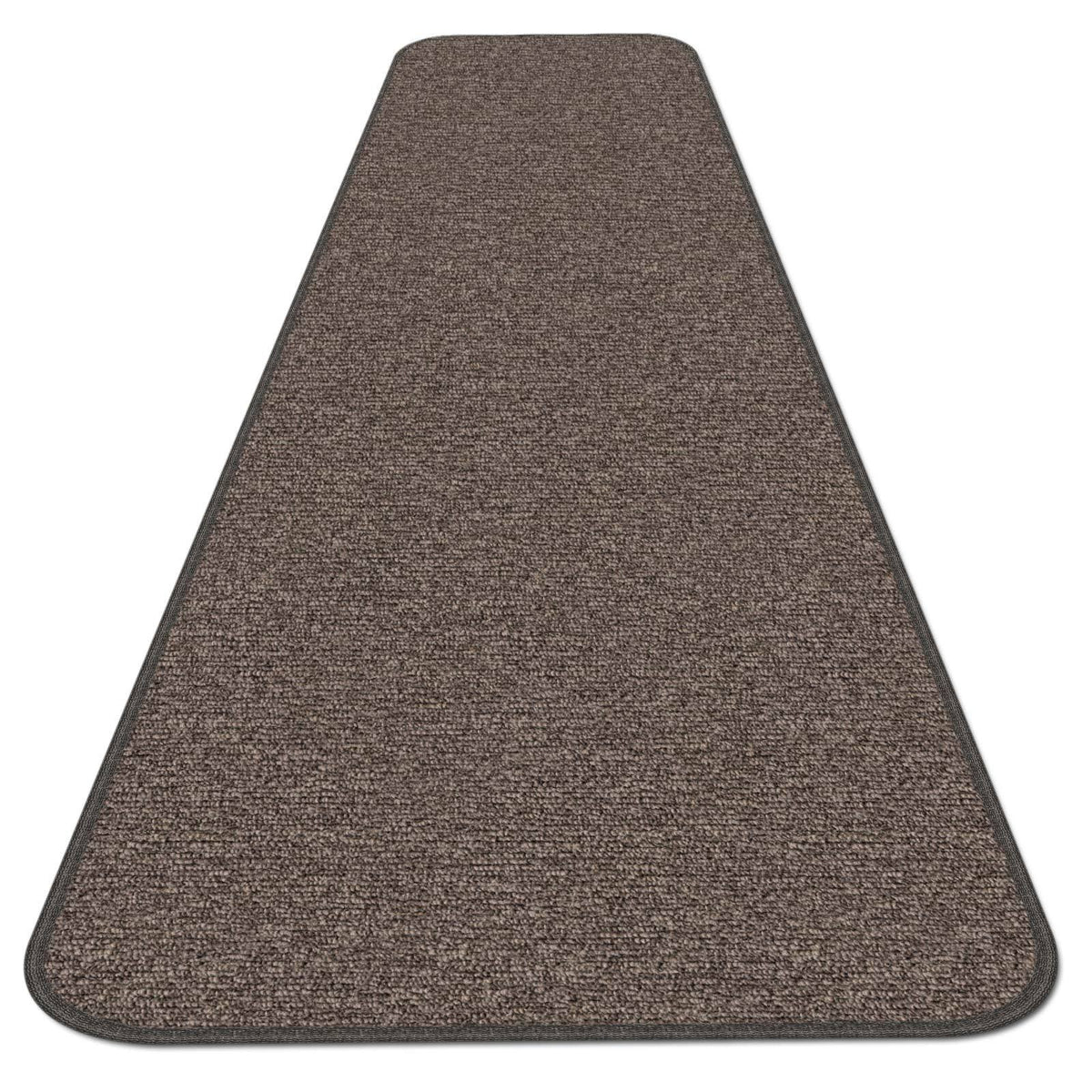12 ft. x 48 in. Pebble Gray Skid-Resistant Carpet Runner H51412