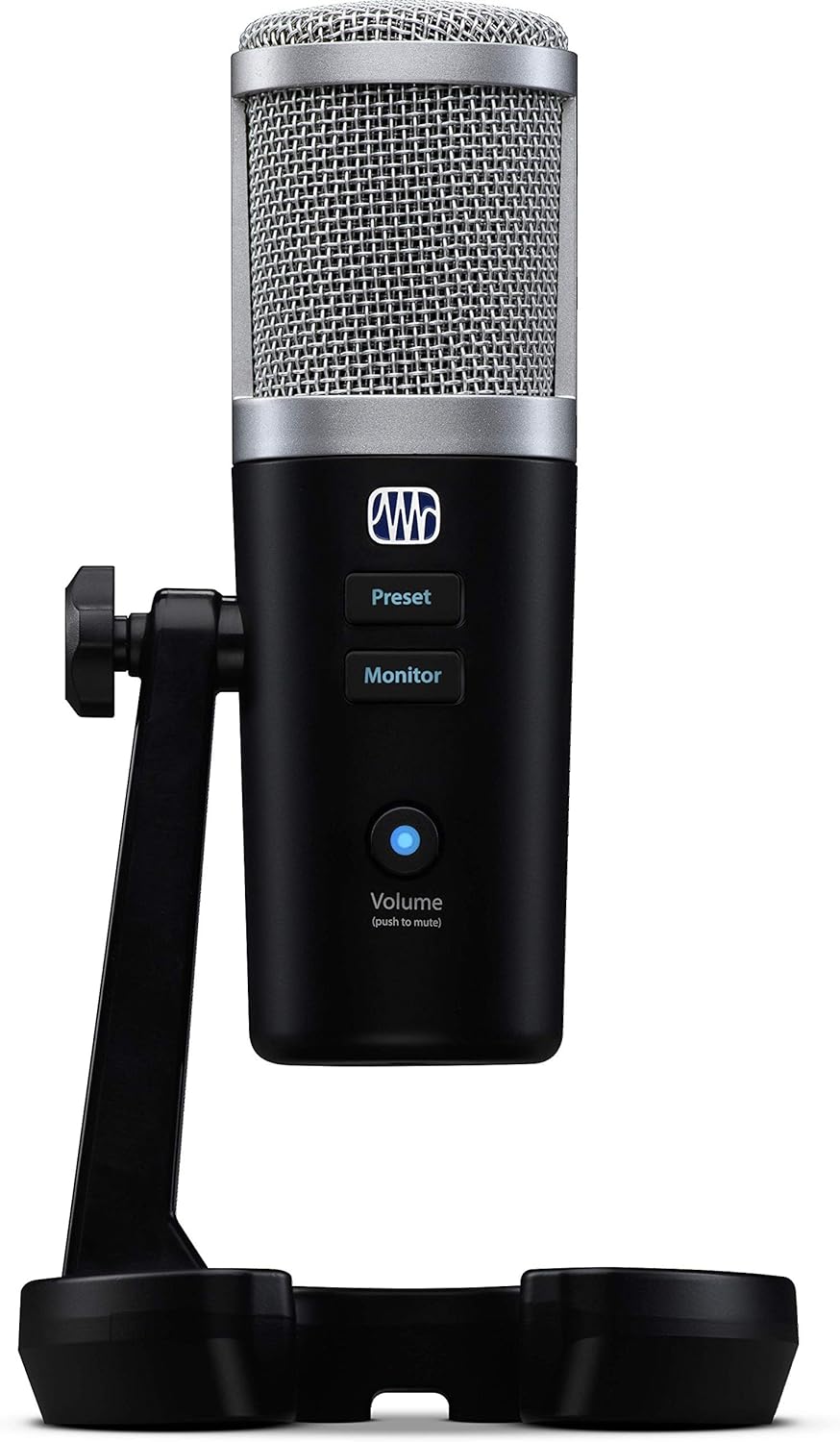 USB Condenser Microphone with Built-In Voice Effects and Loopback Mixer E65679