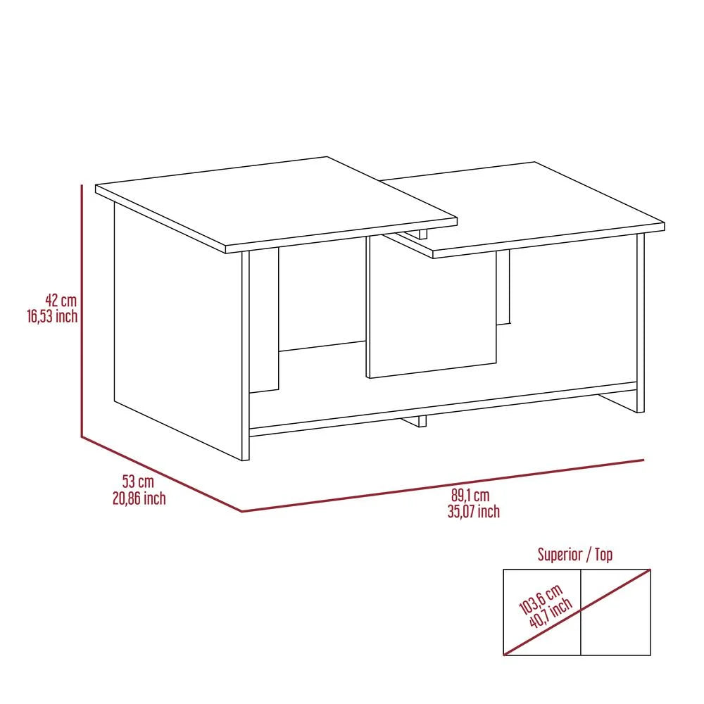 Carbon Espresso Coffee Table Y2383