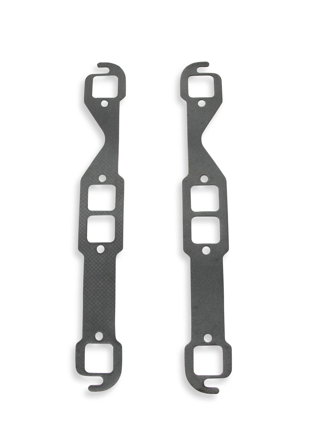 Cast Iron Exhaust Manifolds 2-1/2" Outlet Silver Ceramic Coated Y640799